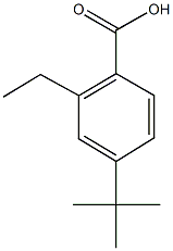 4-tert-butyl-2-ethylbenzoic acid Struktur