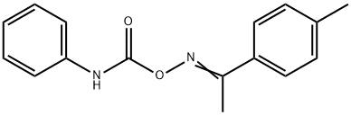 1-{N-[(anilinocarbonyl)oxy]ethanimidoyl}-4-methylbenzene Struktur