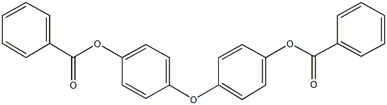 4-[4-(benzoyloxy)phenoxy]phenyl benzoate Struktur