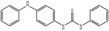 N-(4-anilinophenyl)-N'-phenylthiourea Struktur