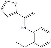 N-(2-ethylphenyl)-2-thiophenecarboxamide Struktur