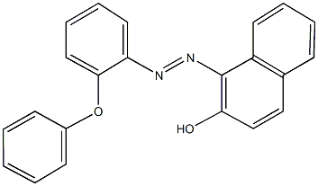 1-[(2-phenoxyphenyl)diazenyl]-2-naphthol Struktur