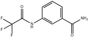 3-[(trifluoroacetyl)amino]benzamide Struktur