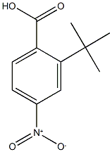 2-tert-butyl-4-nitrobenzoic acid Struktur