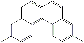 3,10-dimethylbenzo[c]phenanthrene Struktur