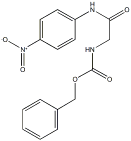 benzyl 2-{4-nitroanilino}-2-oxoethylcarbamate Struktur