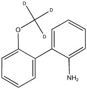 2'-methoxy[1,1'-biphenyl]-2-ylamine d_3_ Struktur