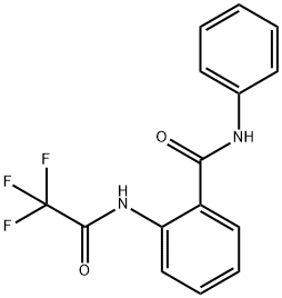 N-phenyl-2-[(trifluoroacetyl)amino]benzamide Struktur