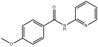 4-methoxy-N-pyridin-2-ylbenzamide Struktur