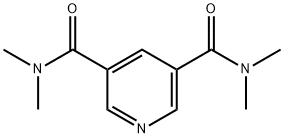 N~3~,N~3~,N~5~,N~5~-tetramethyl-3,5-pyridinedicarboxamide Struktur