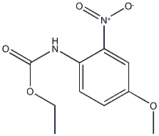 ethyl 2-nitro-4-methoxyphenylcarbamate Struktur