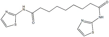 N~1~,N~9~-di(1,3-thiazol-2-yl)nonanediamide Struktur