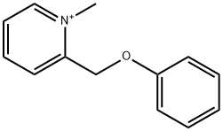 1-methyl-2-(phenoxymethyl)pyridinium Struktur