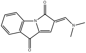 2-[(dimethylamino)methylene]-3H-pyrrolo[1,2-a]indole-3,9(2H)-dione Struktur