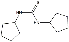 N,N'-dicyclopentylthiourea Struktur