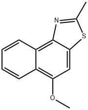 5-methoxy-2-methylnaphtho[1,2-d][1,3]thiazole Struktur