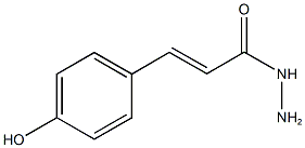 3-(4-hydroxyphenyl)acrylohydrazide Struktur