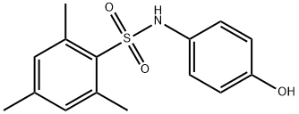 N-(4-hydroxyphenyl)-2,4,6-trimethylbenzenesulfonamide Struktur