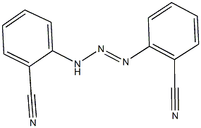 2-[3-(2-cyanophenyl)-1-triazenyl]benzonitrile Struktur