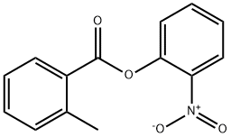 2-nitrophenyl 2-methylbenzoate Struktur