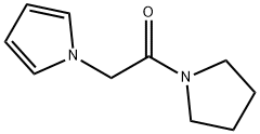 1-[2-oxo-2-(1-pyrrolidinyl)ethyl]-1H-pyrrole Struktur