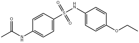 N-{4-[(4-ethoxyanilino)sulfonyl]phenyl}acetamide Struktur