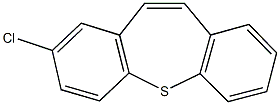 2-chlorodibenzo[b,f]thiepine Struktur