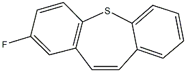 2-fluorodibenzo[b,f]thiepine Struktur