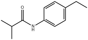 N-(4-ethylphenyl)-2-methylpropanamide Struktur