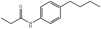 N-(4-butylphenyl)propanamide Struktur