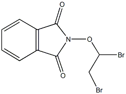 2-(1,2-dibromoethoxy)-1H-isoindole-1,3(2H)-dione Struktur