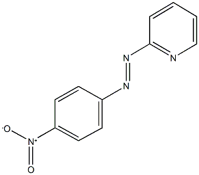 2-({4-nitrophenyl}diazenyl)pyridine Structure