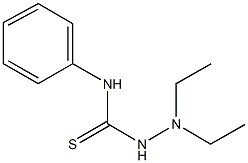 2,2-diethyl-N-phenylhydrazinecarbothioamide Struktur