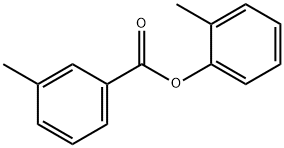 2-methylphenyl 3-methylbenzoate Struktur