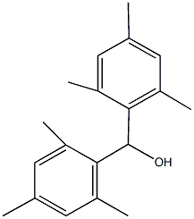 dimesitylmethanol Struktur