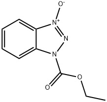 ethyl 1H-1,2,3-benzotriazole-1-carboxylate 3-oxide Struktur