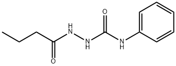 2-butyryl-N-phenylhydrazinecarboxamide Struktur