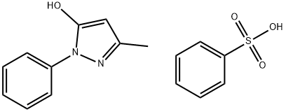 3-methyl-1-phenyl-1H-pyrazol-5-yl benzenesulfonate Struktur