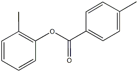 2-methylphenyl 4-methylbenzoate Struktur