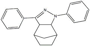 3,5-diphenyl-3,4-diazatricyclo[5.2.1.0~2,6~]dec-4-ene Struktur