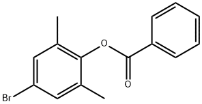 4-bromo-2,6-dimethylphenyl benzoate Struktur