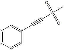 methyl phenylethynyl sulfone Struktur