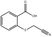 2-[(cyanomethyl)sulfanyl]benzoic acid Struktur