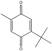 2-tert-butyl-5-methylbenzo-1,4-quinone Struktur