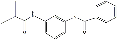 N-[3-(isobutyrylamino)phenyl]benzamide Struktur