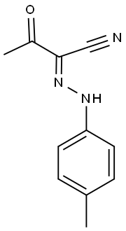 2-[(4-methylphenyl)hydrazono]-3-oxobutanenitrile Struktur