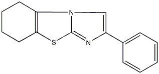 2-phenyl-5,6,7,8-tetrahydroimidazo[2,1-b][1,3]benzothiazole Struktur