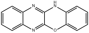 12H-quinoxalino[2,3-b][1,4]benzoxazine Struktur