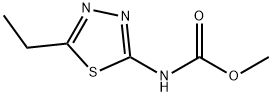 methyl 5-ethyl-1,3,4-thiadiazol-2-ylcarbamate Struktur