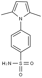 4-(2,5-dimethyl-1H-pyrrol-1-yl)benzenesulfonamide Struktur